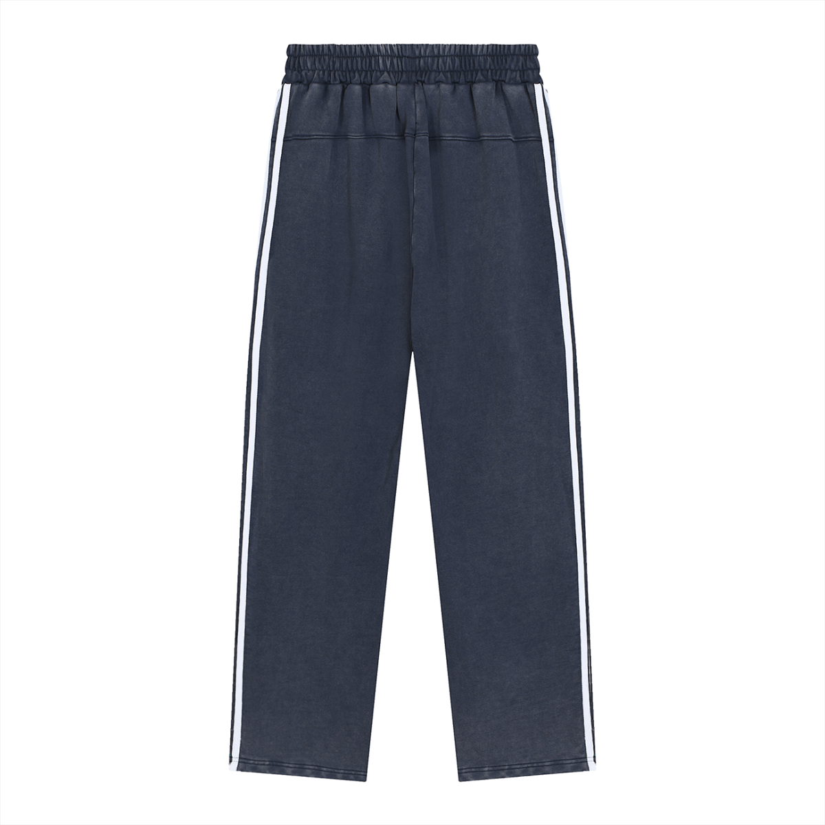 Black Smith Forged Snow Washed Contrast Tape Sweatpants