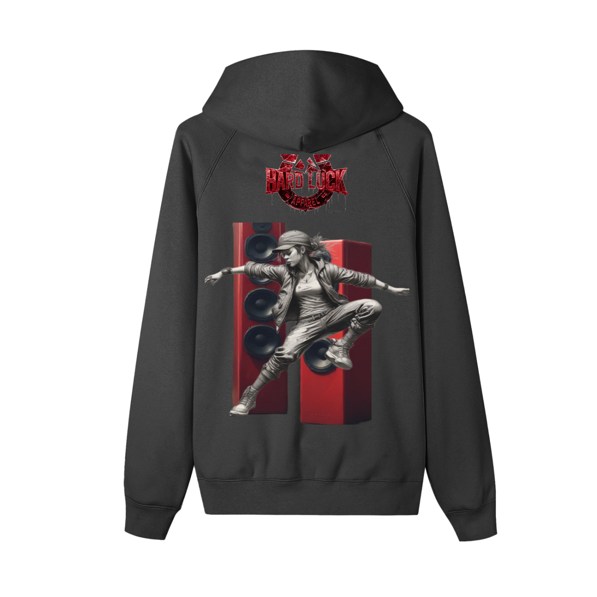 B-Girl in Motion z full zip fleece