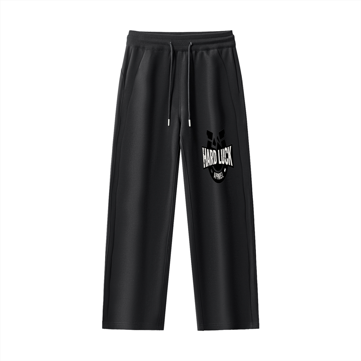Essential Drawstring Straight-Leg Sweatpants