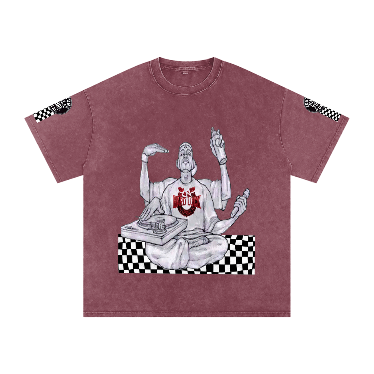 Soul of the Cypher Snow Washed Oversized Cotton T-Shirt