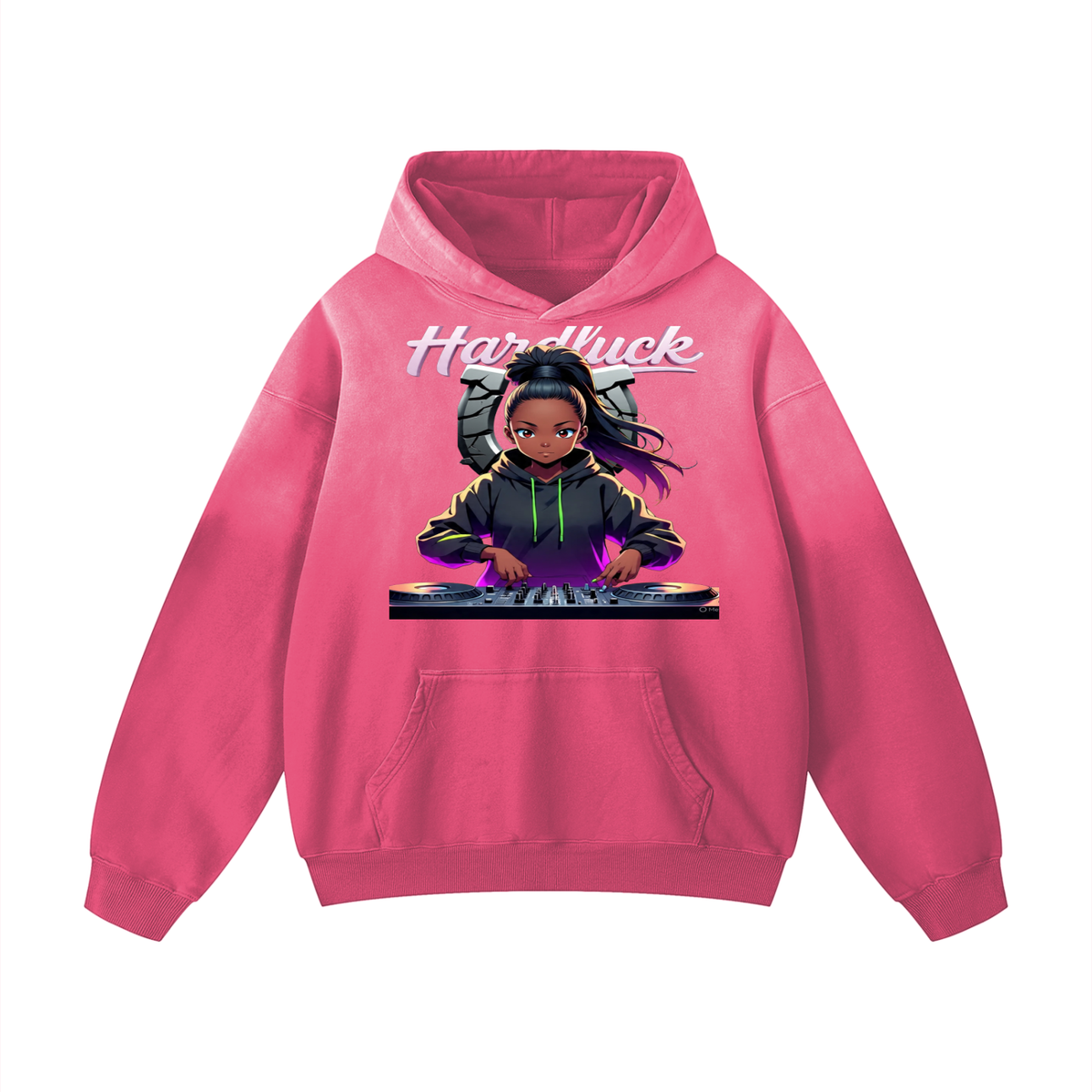 Lavender Virgo Heavyweight Sunfade Oversized Hoodie