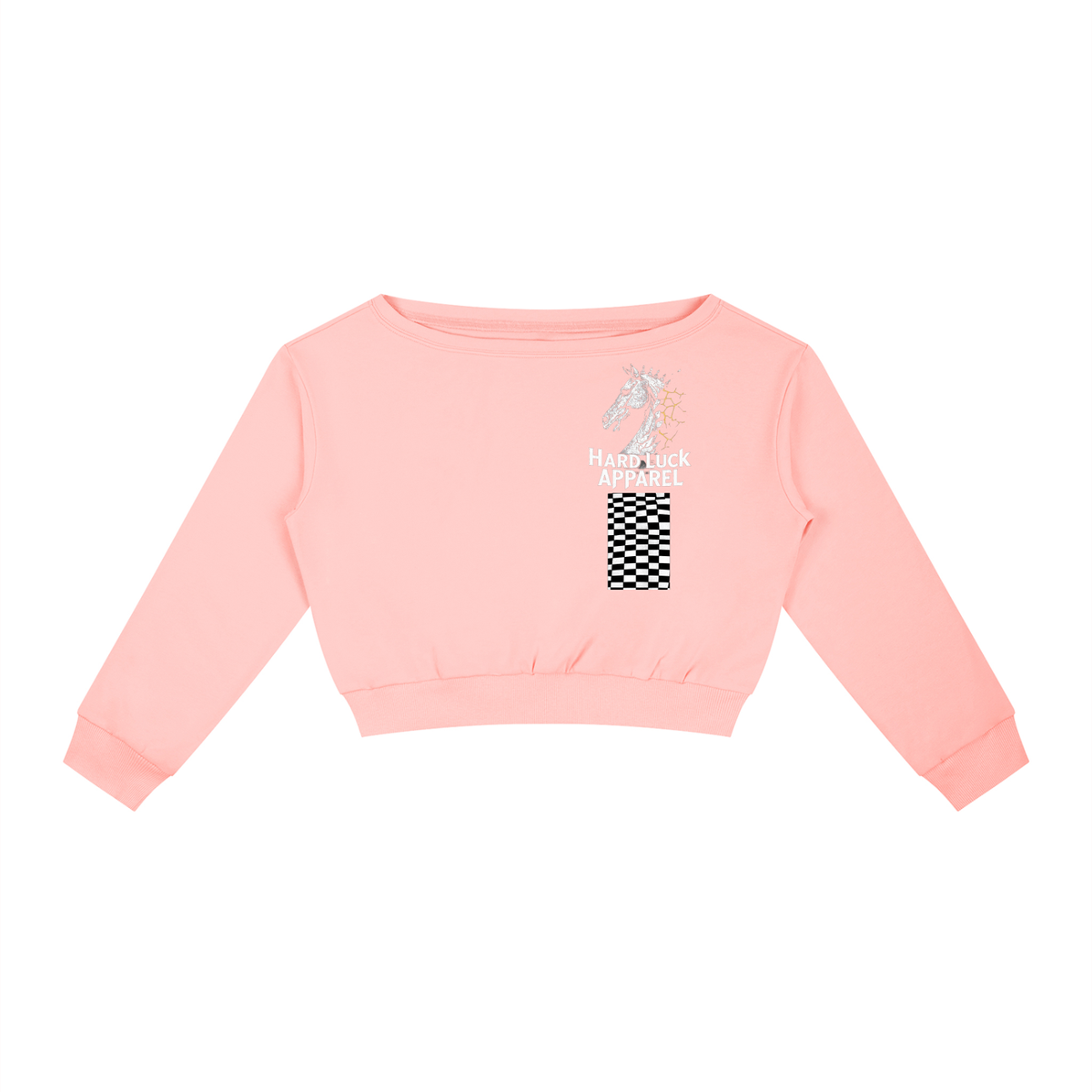 The Last Move Off-the-Shoulder Sweatshirt | Women's Streetwear Pullover | Hard Luck Apparel