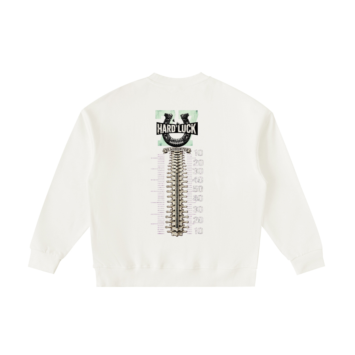 THE HEADHUNTER KIDS CREWNECK - Gridiron Gut Check Youth Crewneck Sweatshirt | Hard Luck Apparel