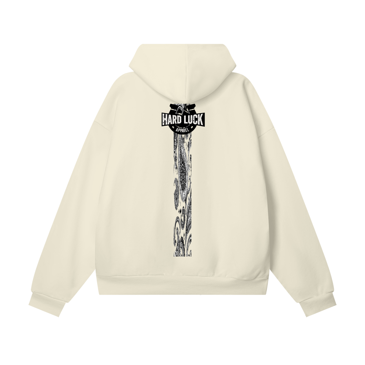 Noir Refined Uptown Ace  Heavyweight Hidden Pocket Fleece Hoodie