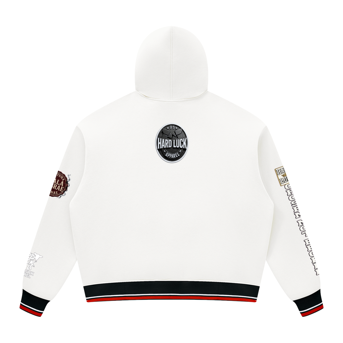 Chosen Not Broken Black Sheep Varsity Hoodie - Fortuna Seal Edition