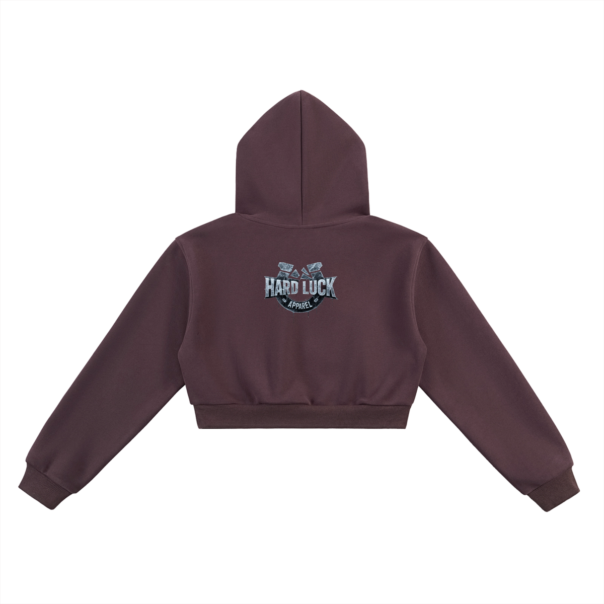 Lavender Virgo Essential Cropped Hoodie