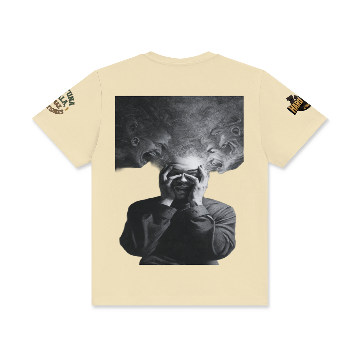 invasive  thoughts  Classic Crew Neck Cotton T-Shirt