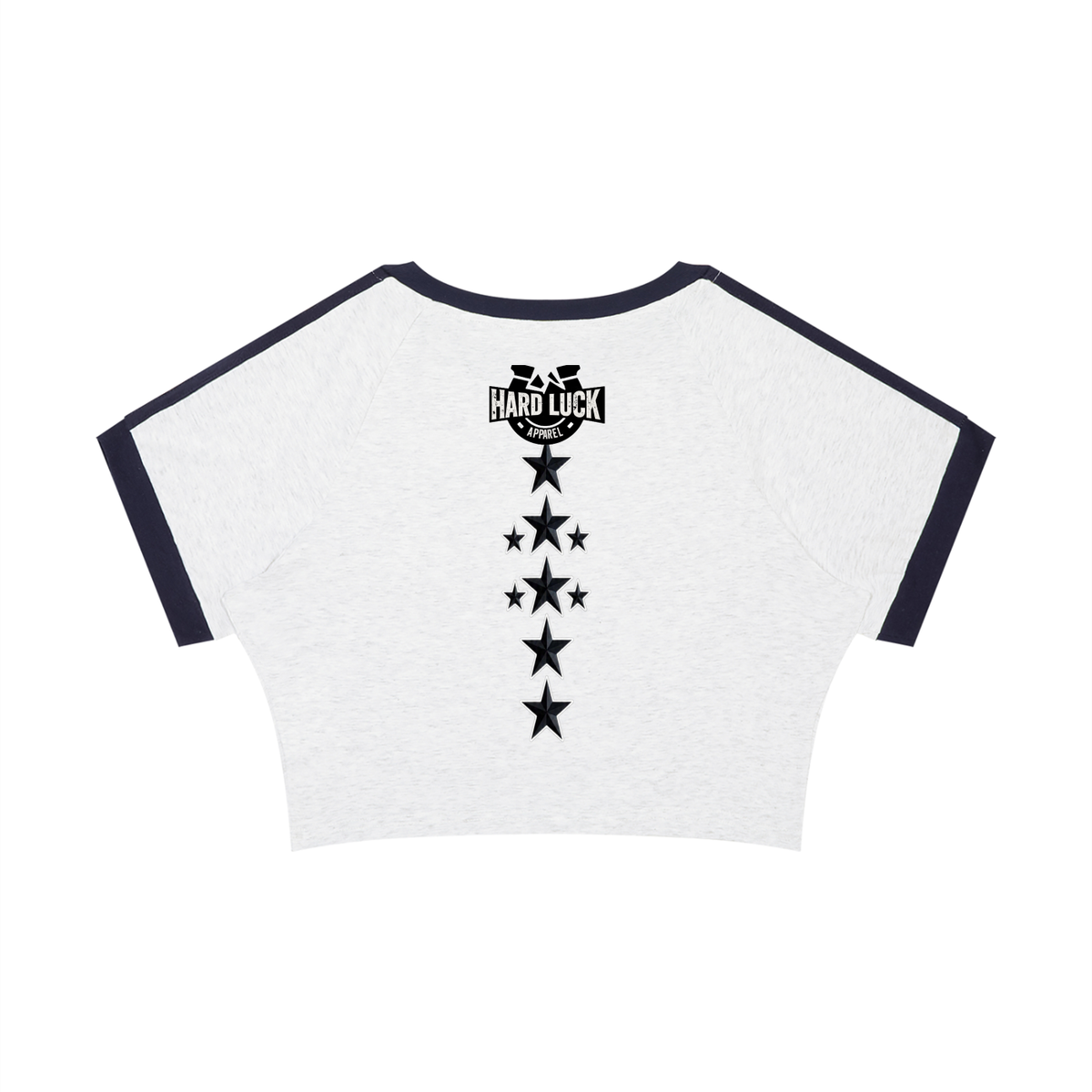 Comedy & Tragedy Women’s Raglan Crop T-Shirt
