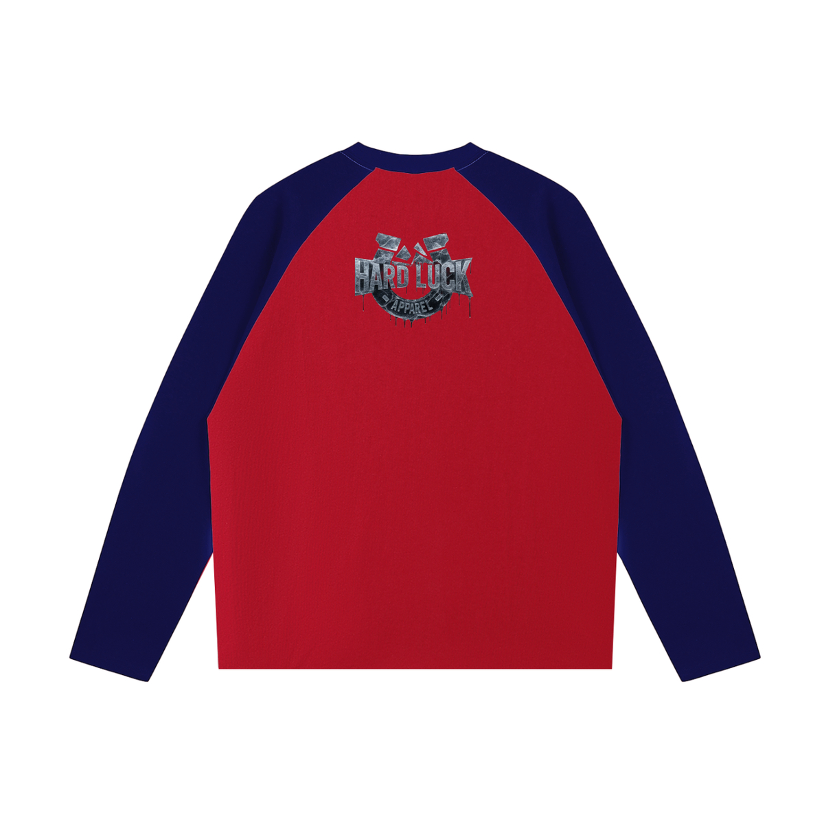 Black Ice Roll the D-Ice Color Blocked Raglan Long Sleeve T-Shirt