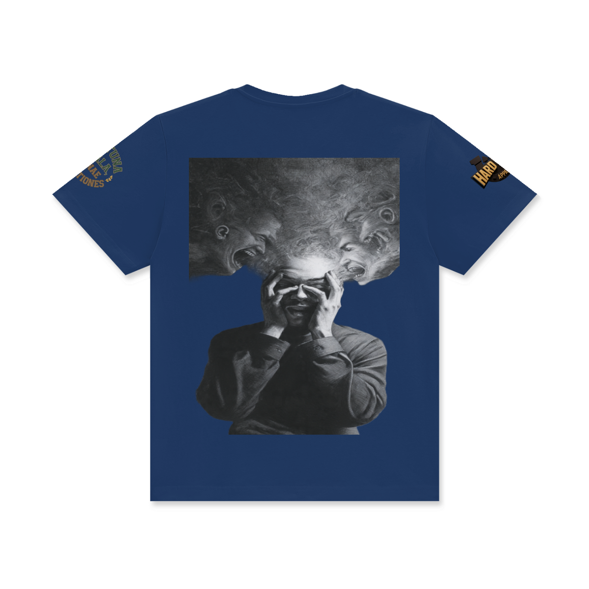 invasive  thoughts  Classic Crew Neck Cotton T-Shirt