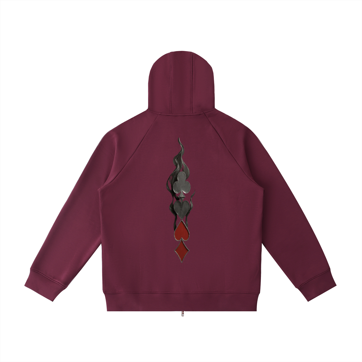 Hard Luck Apparel- Uptown Ace  Heavyweight Full Zip Hoodie