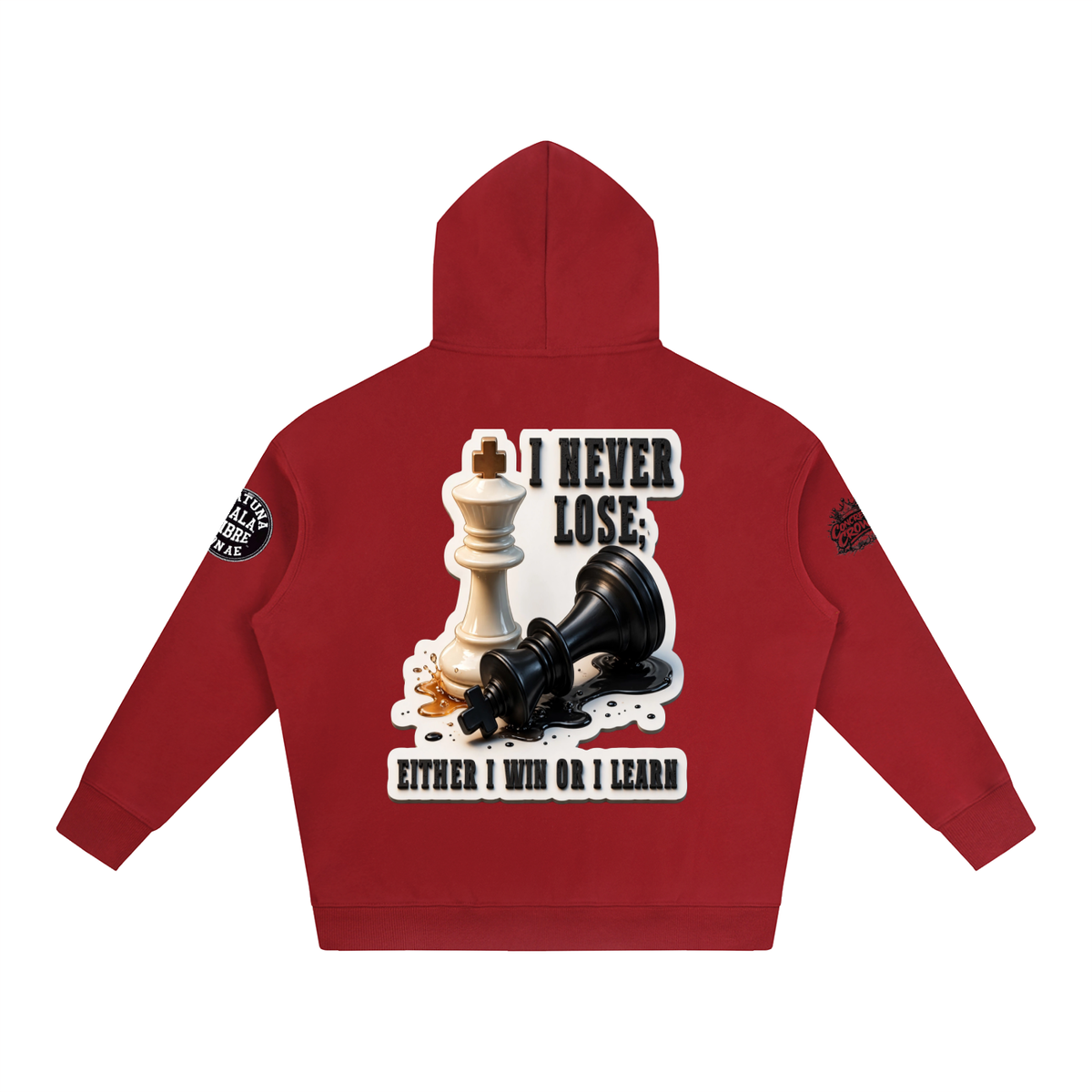 The Last Move Oversize Fleeced Hoodie