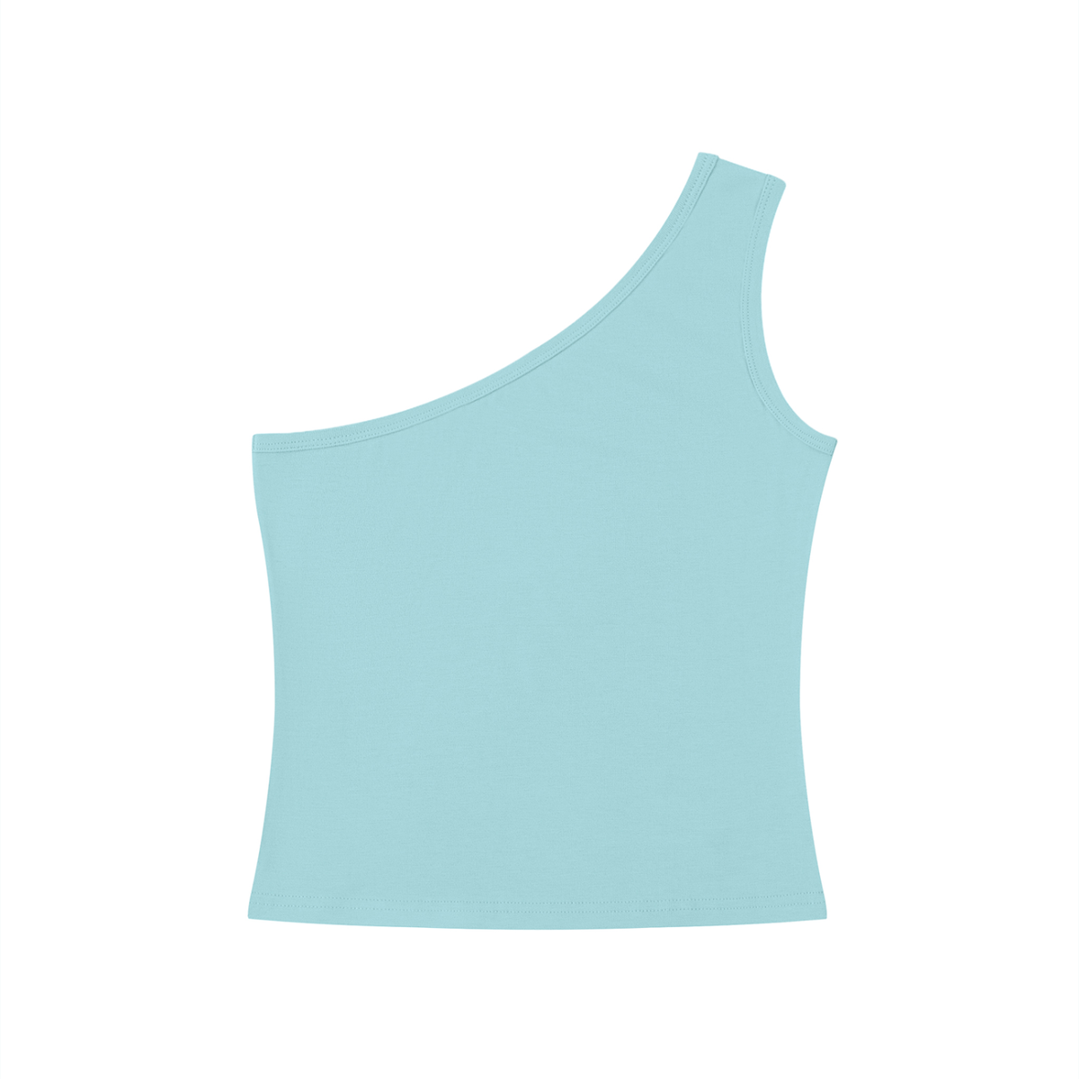 The Last Move One-Shoulder Crop Tank Top | Hard Luck Apparel