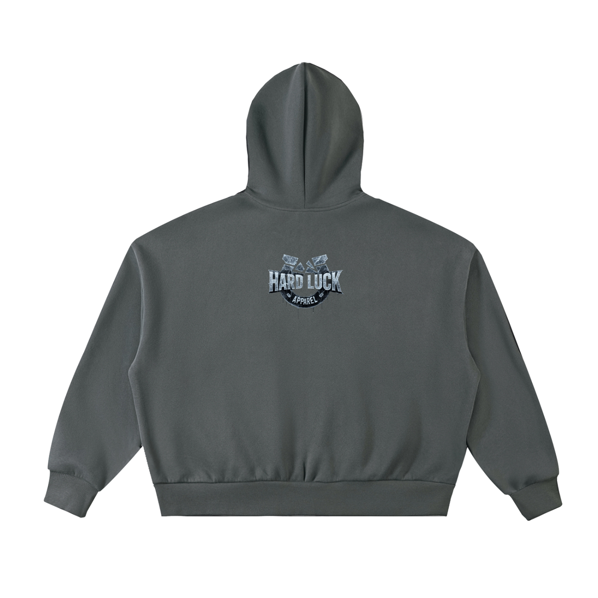 Roll the D-ice Fleeced Full-Zip Boxy Hoodie