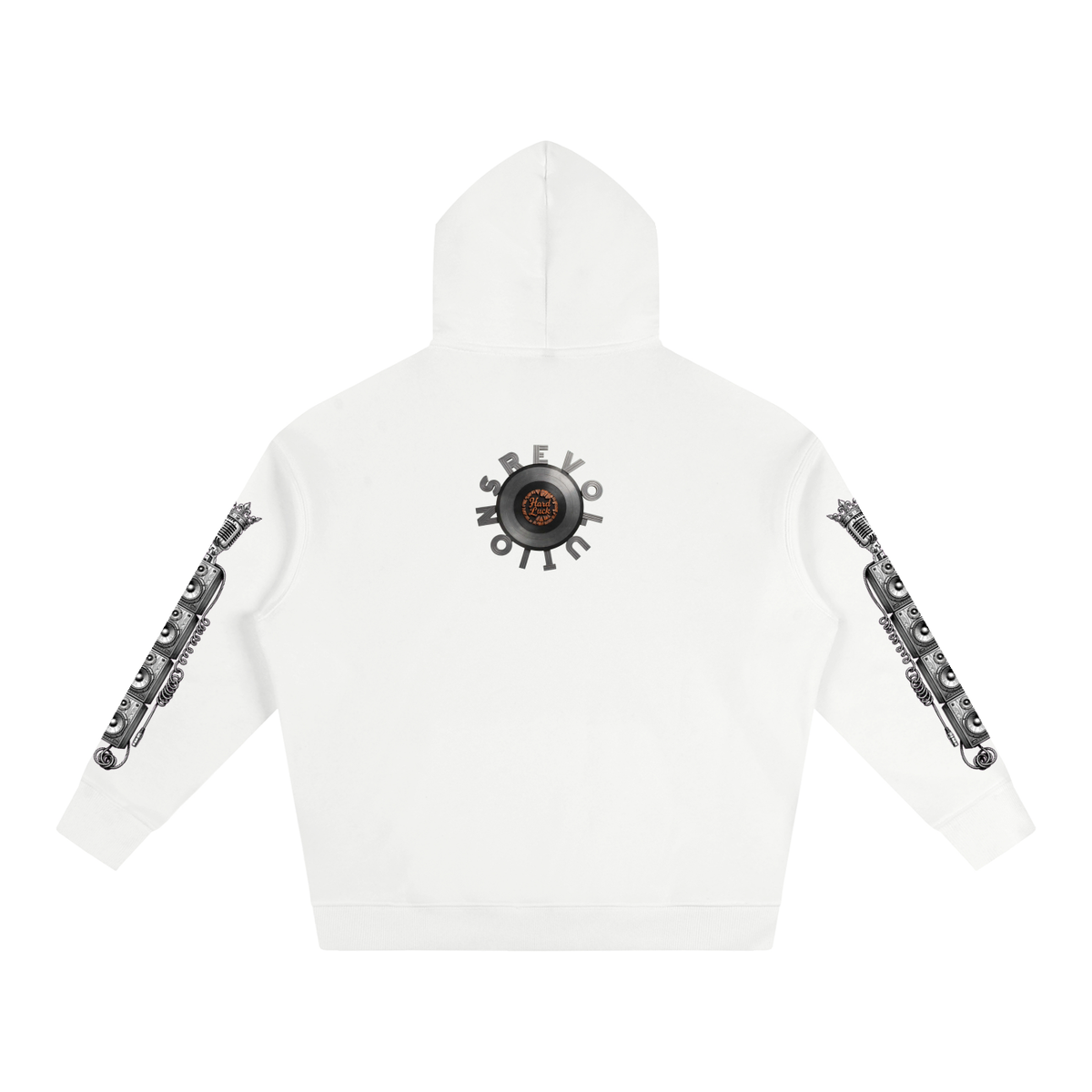 Solid Wall of Sound Graphic Hoodie | DJ & Streetwear | Hard Luck Apparel