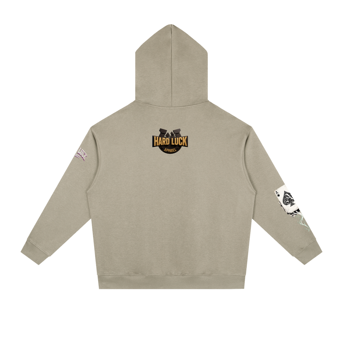 The Gambler: Ace Up the Sleeve Hoodie | Poker Streetwear | Hard Luck Apparel