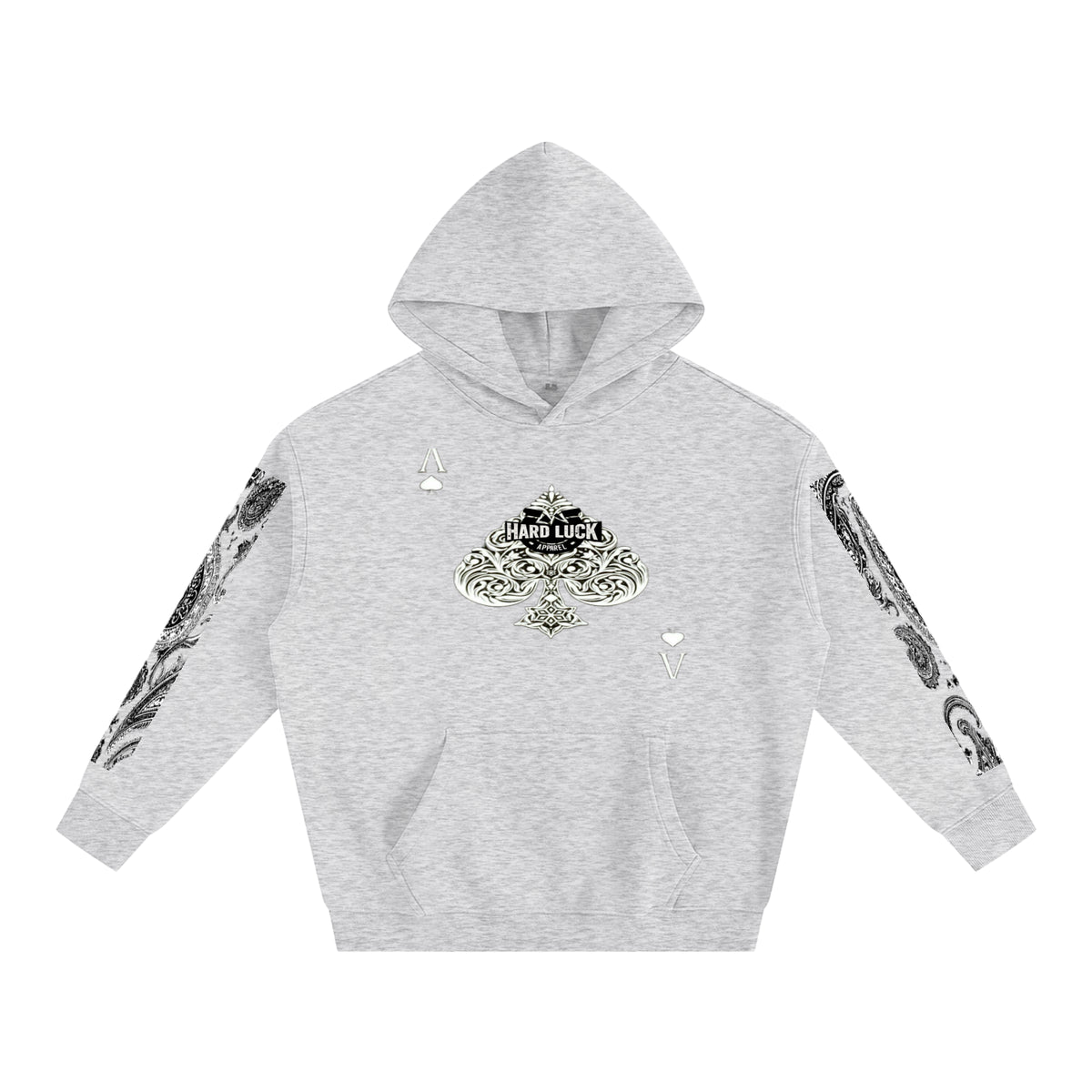 Hard Luck Apparel – Uptown Ace  Fleeced Hoodie