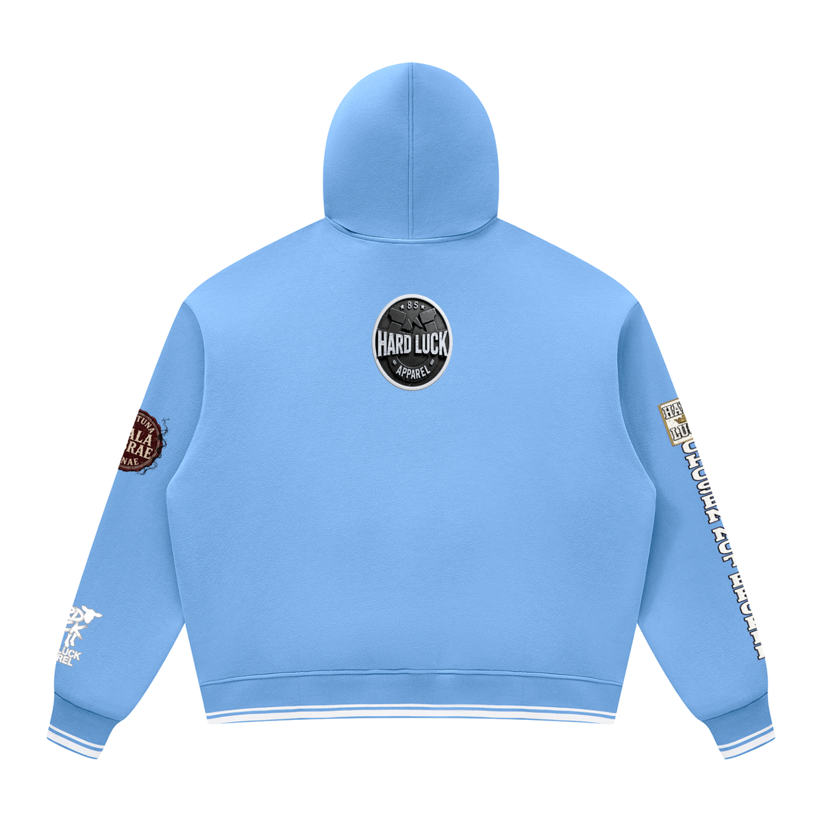 Chosen Not Broken Black Sheep Varsity Hoodie - Fortuna Seal Edition
