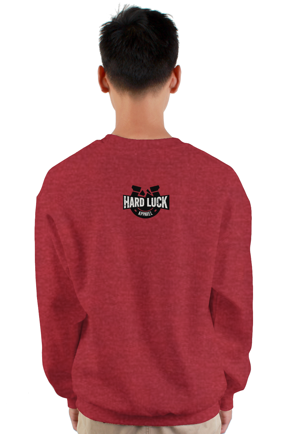 Aces & 8s  gildan heavy crewneck sweatshirt