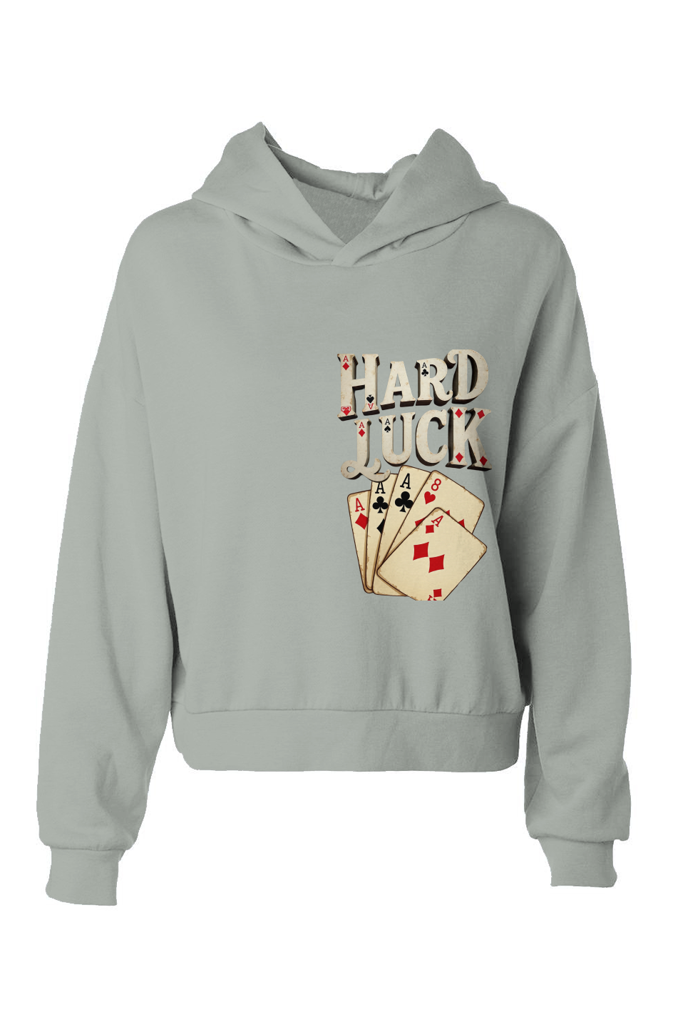 Aces & 8s hip height hoodie