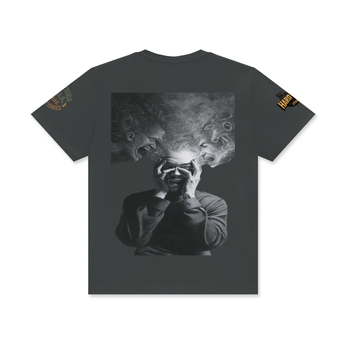 invasive  thoughts  Classic Crew Neck Cotton T-Shirt