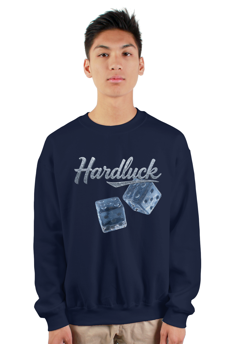 Roll The D-ice Premium gildan heavy crewneck sweatshirt