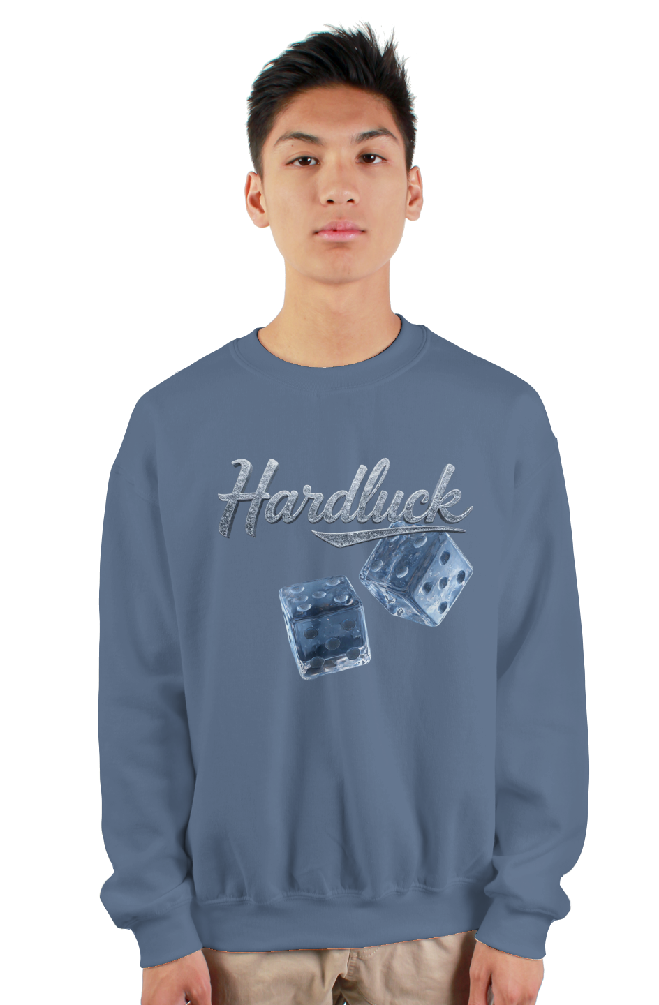 Roll The D-ice Premium gildan heavy crewneck sweatshirt