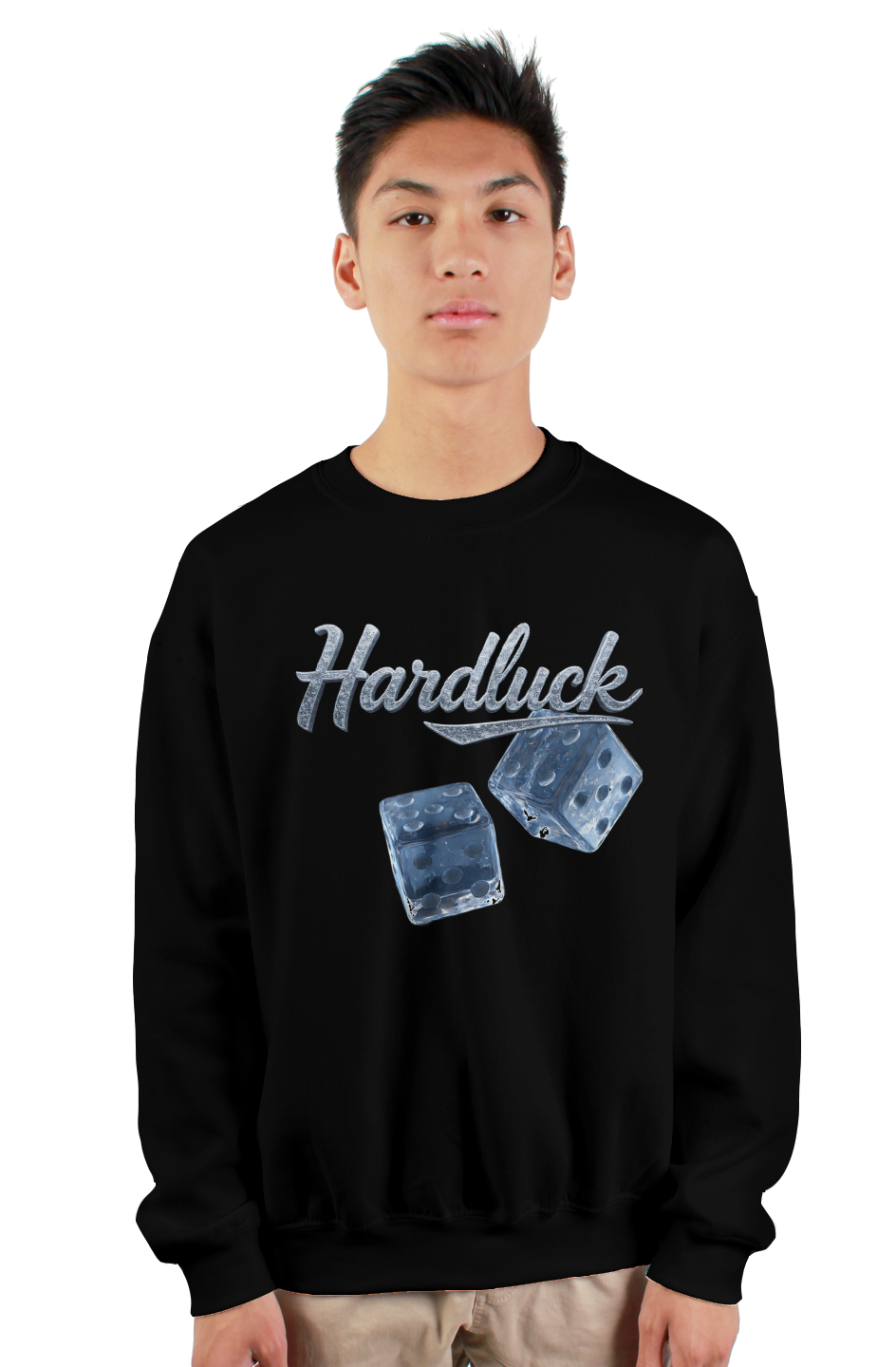 Roll The D-ice Premium gildan heavy crewneck sweatshirt