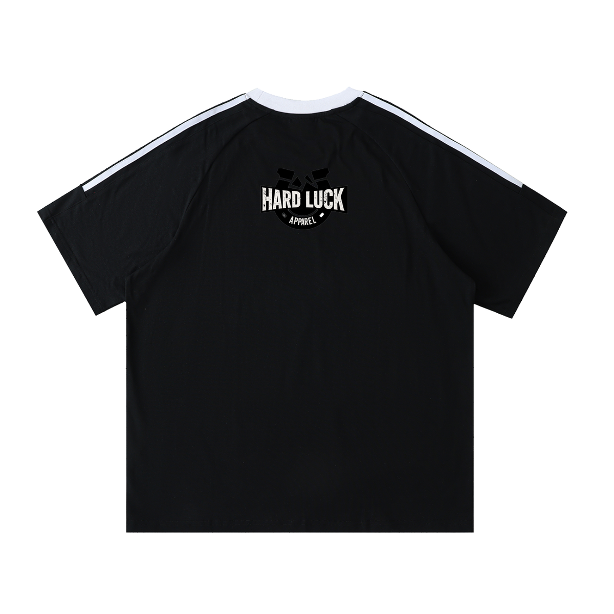 Smoked kings Contrast Tape Crewneck Cotton T-Shirt