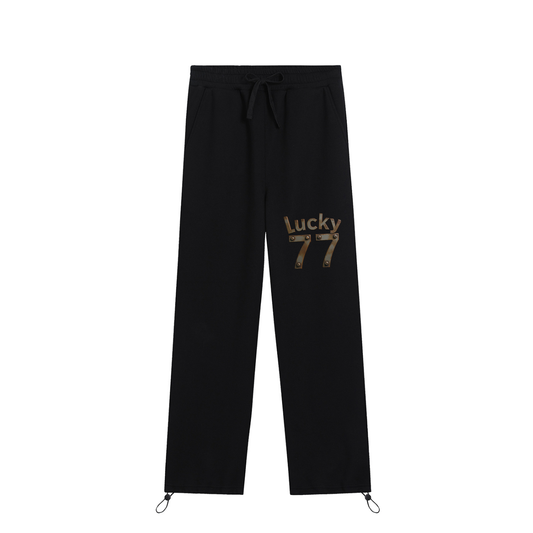NY Built Brownstone  Essential Drawstring Straight-Leg Sweatpants