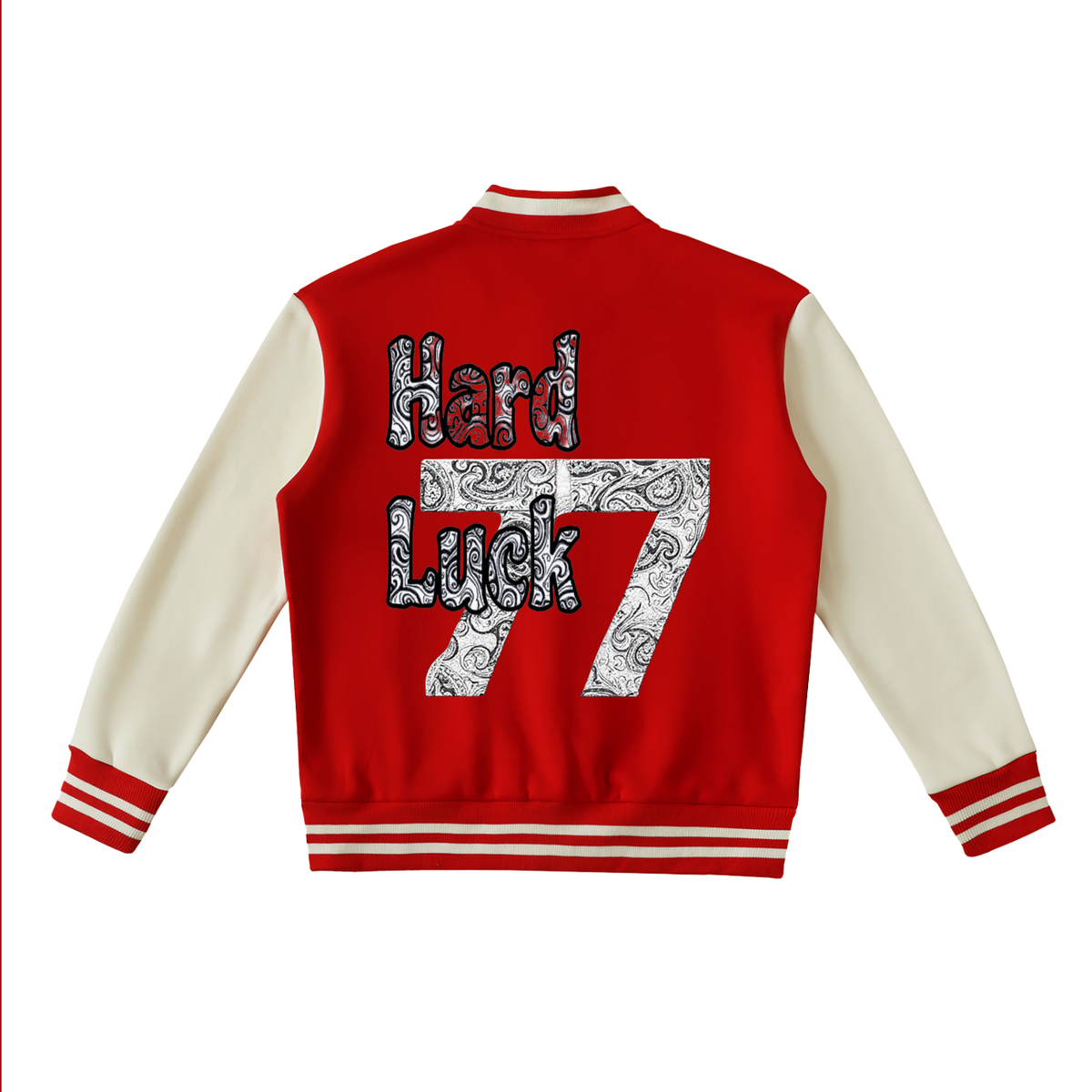 Noir refined Uptown Ace Two Tone Varsity  Jacket