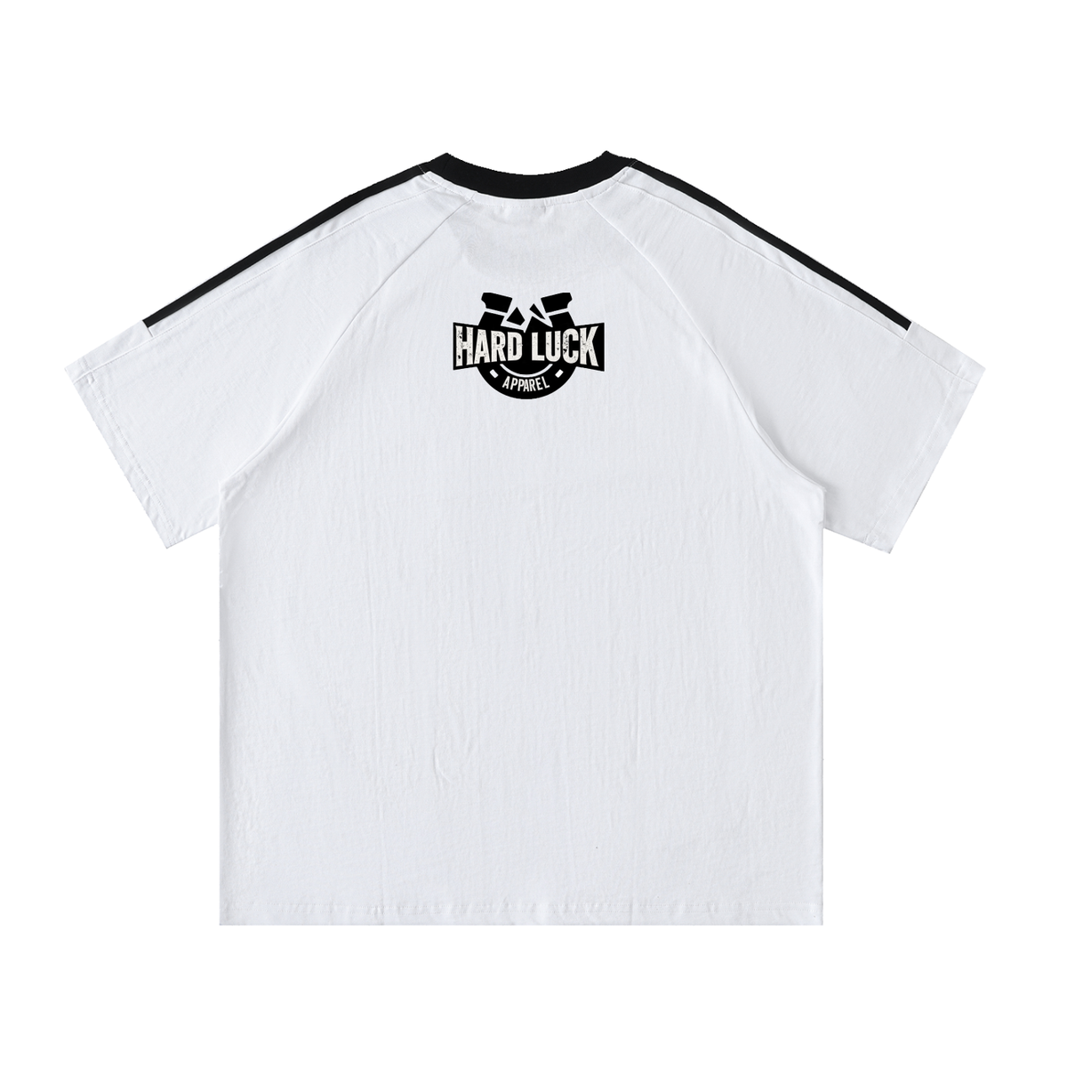 Smoked kings Contrast Tape Crewneck Cotton T-Shirt