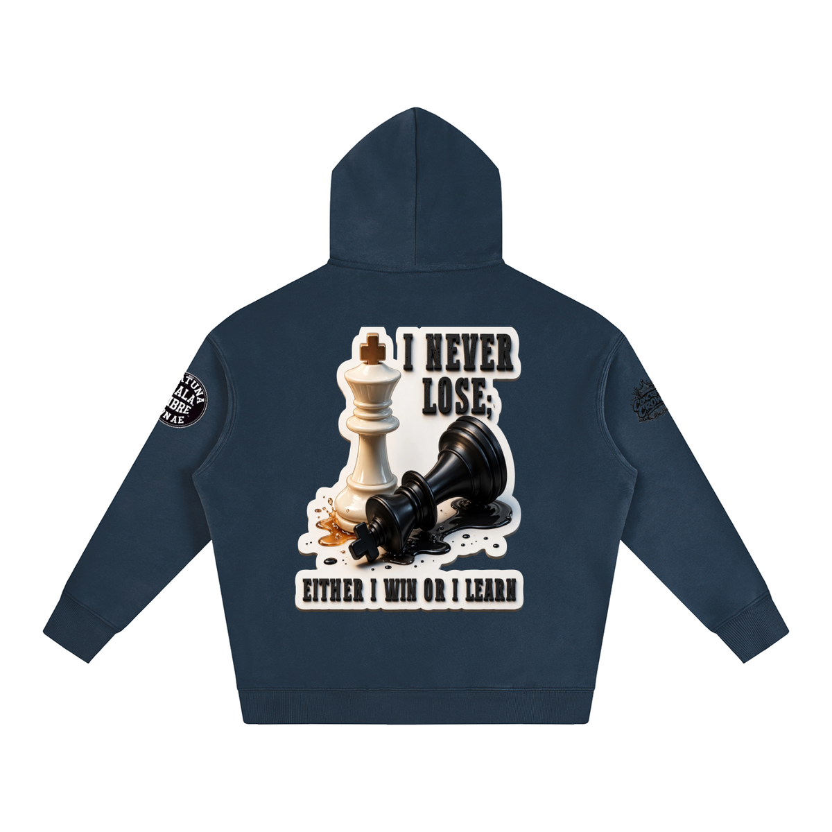 The Last Move Oversize Fleeced Hoodie