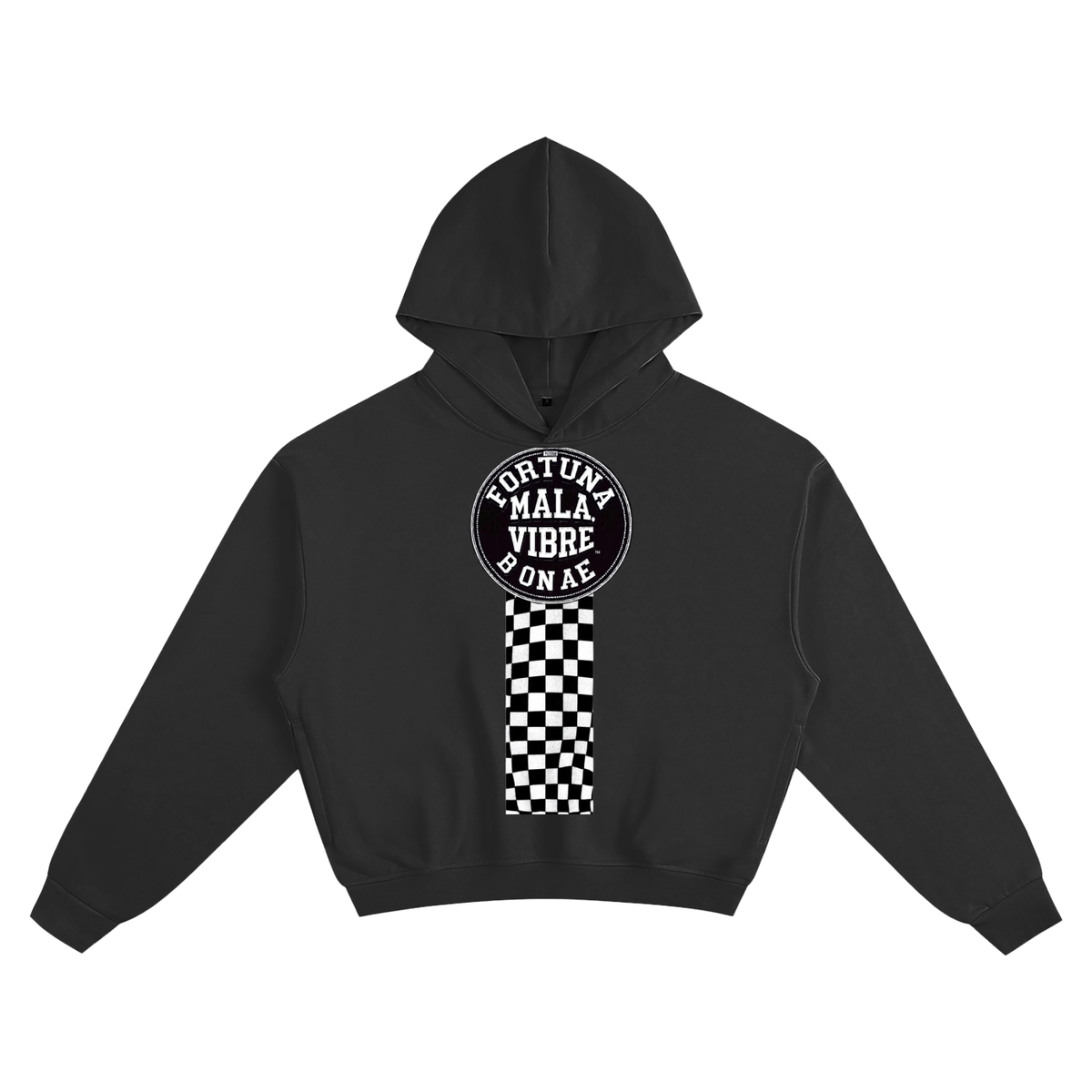 Unisex Cotton Cropped Hoodie