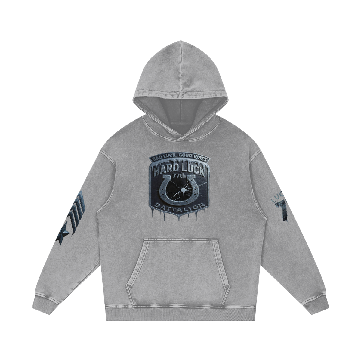Hard Luck Frostline Iron Omen Battalion Hoodie