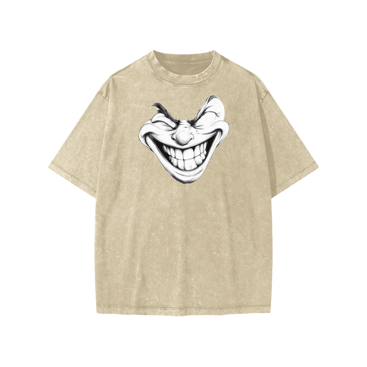 No Laughing Matter Snow Washed Kids' T-Shirt