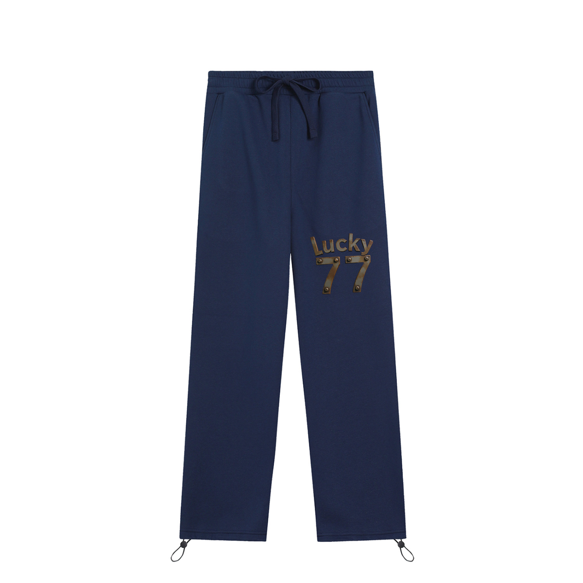 NY Built Brownstone  Essential Drawstring Straight-Leg Sweatpants