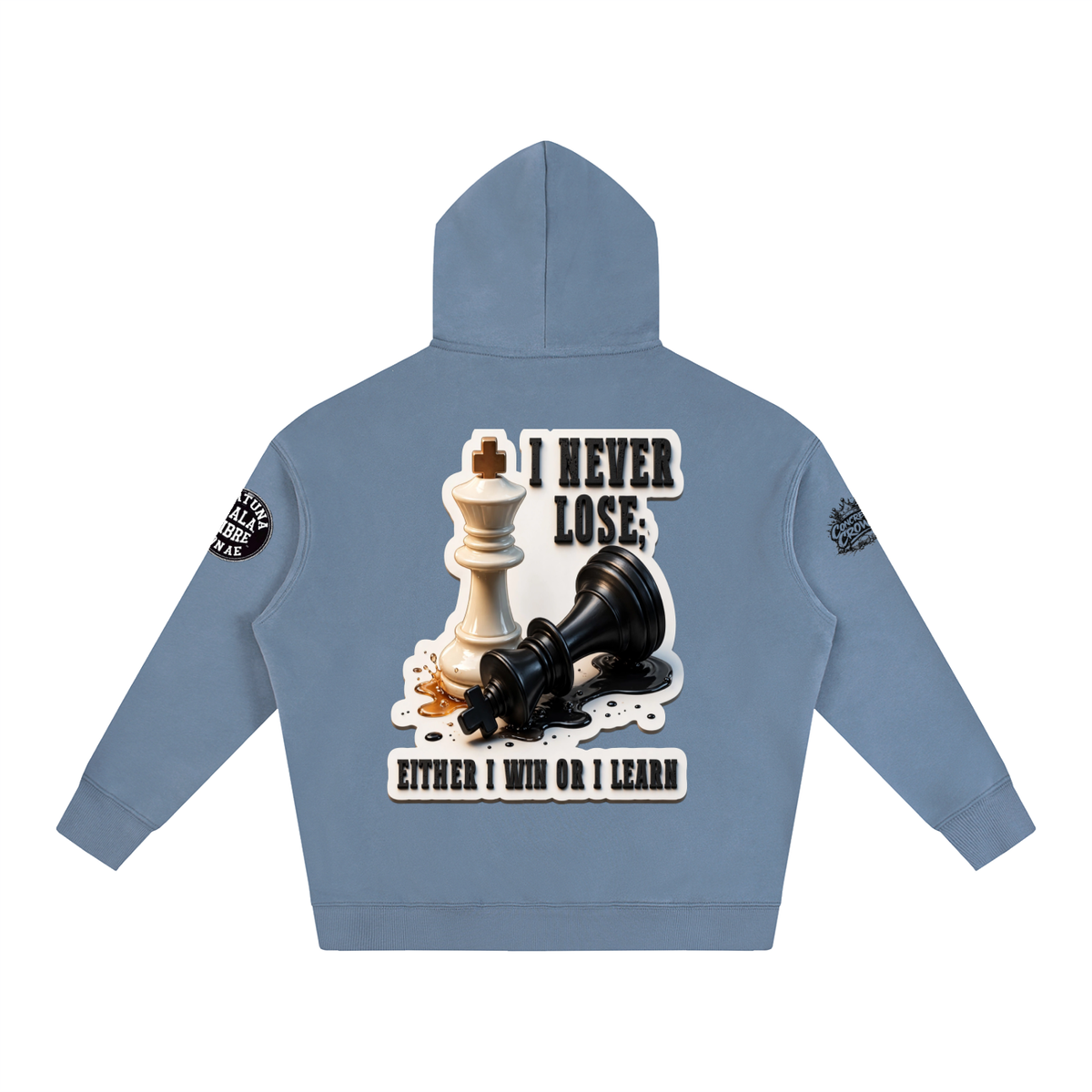 The Last Move Oversize Fleeced Hoodie