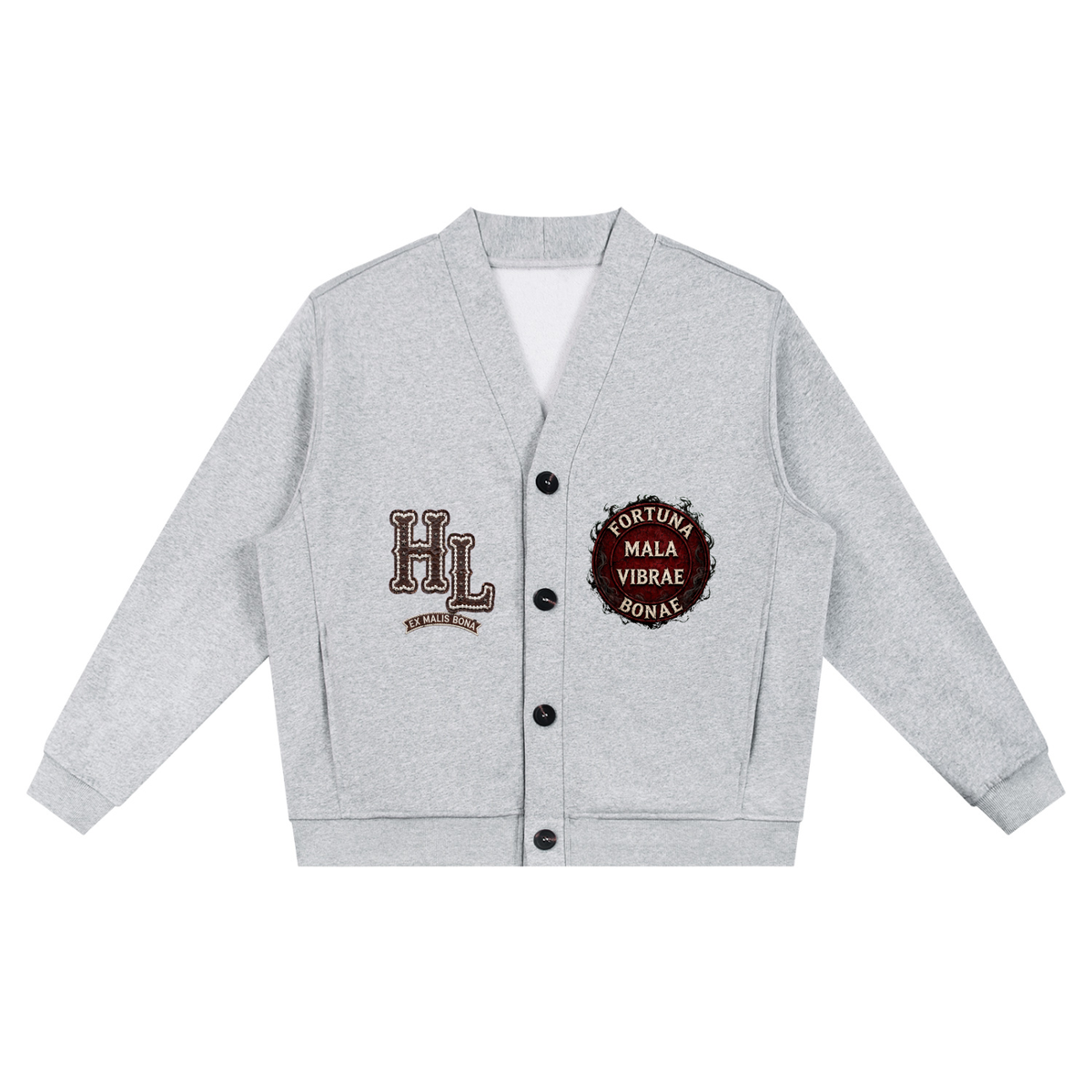 The Fortuna Crest Heavyweight Cardigan - EST. 1977
