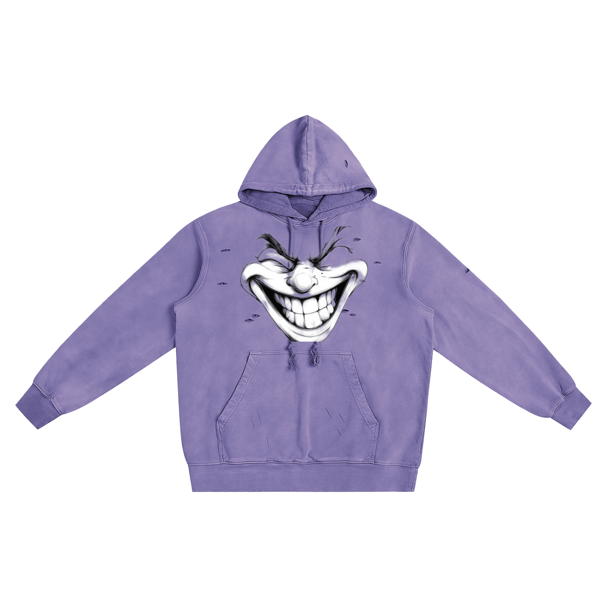No laughing matter Distressed Vintage Wash Hoodie