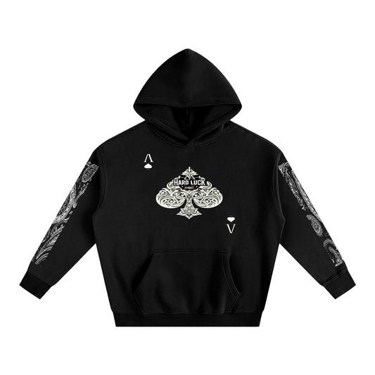 Hard Luck Apparel – Uptown Ace  Fleeced Hoodie