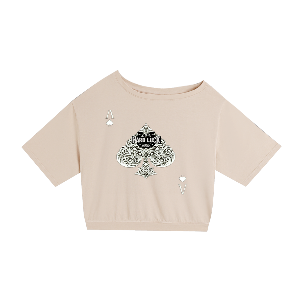 Uptown Ace Asymmetric Shoulder Oversized Cotton T-Shirt
