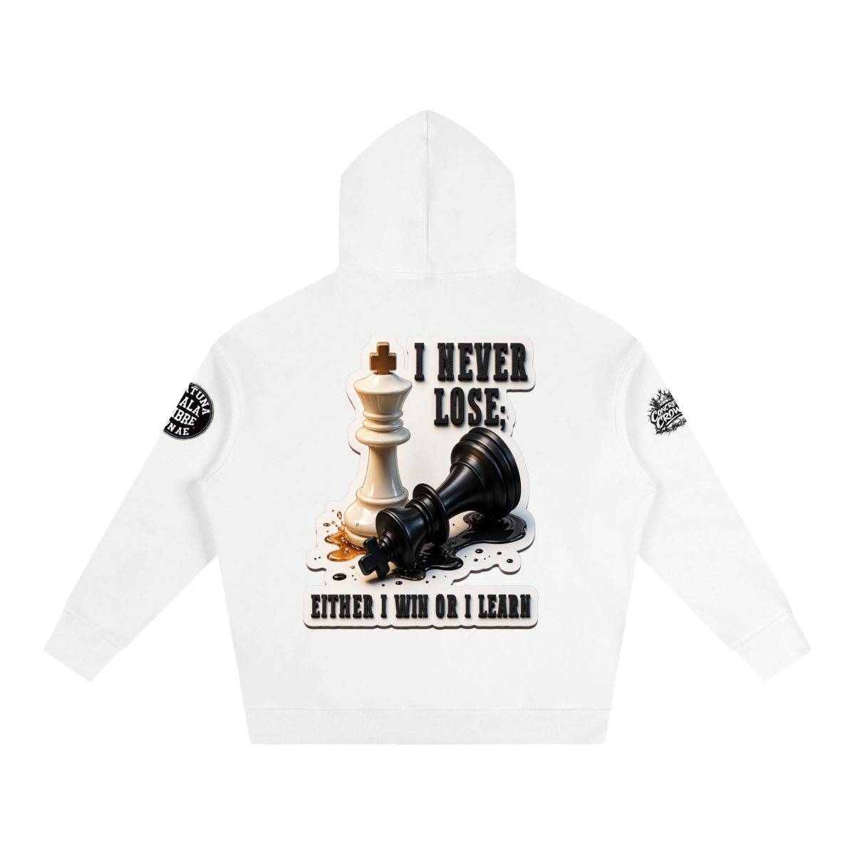 The Last Move Oversize Fleeced Hoodie