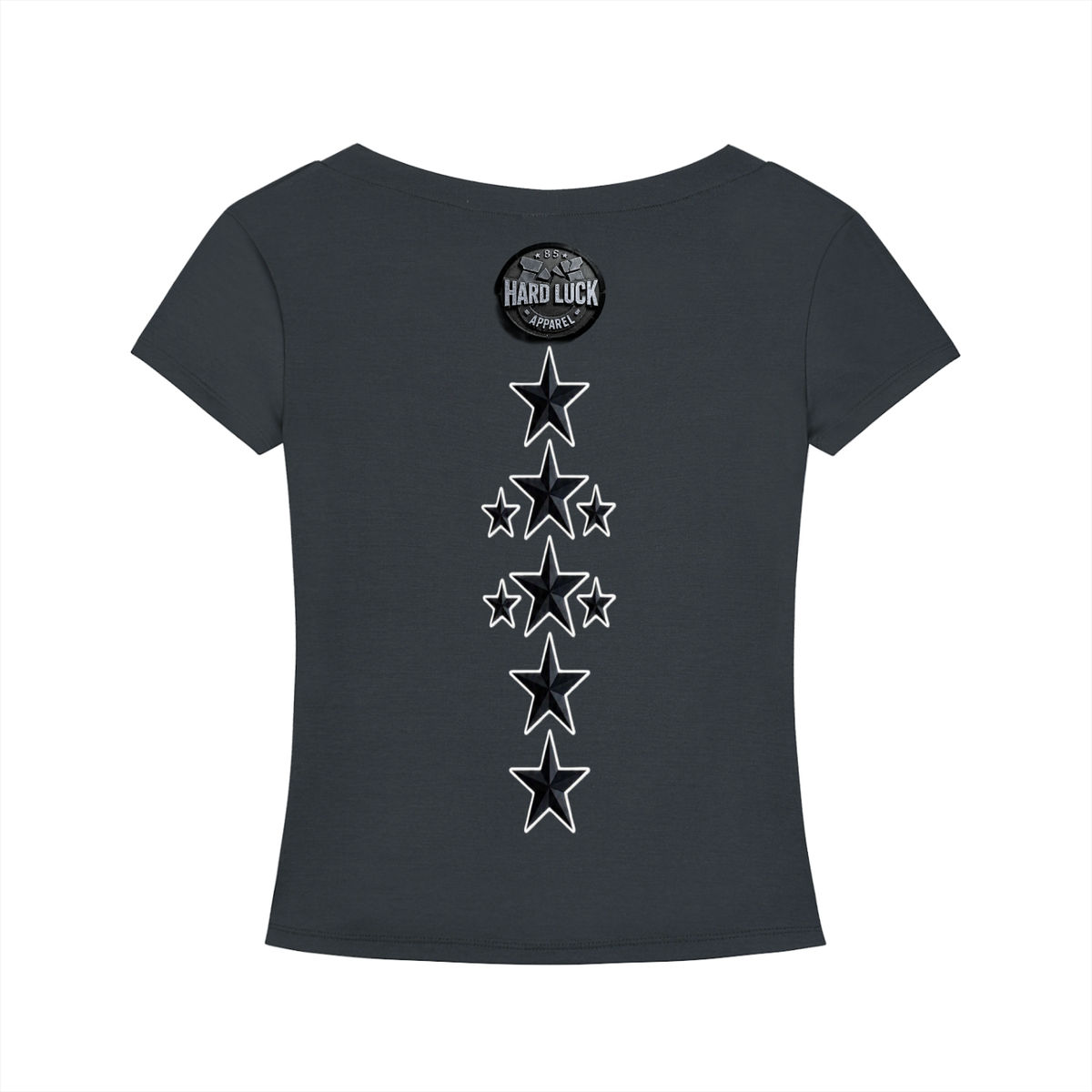 Comedy & Tragedy Tencel Slim Fit V-Neck T-Shirt