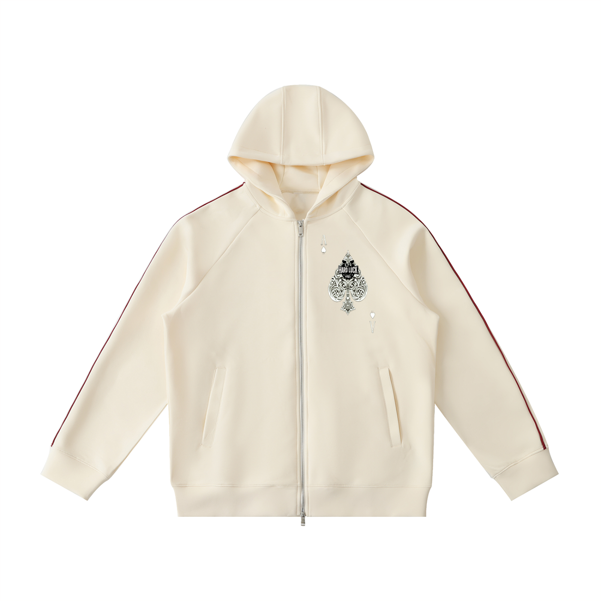 Hard Luck Apparel- Uptown Ace  Heavyweight Full Zip Hoodie