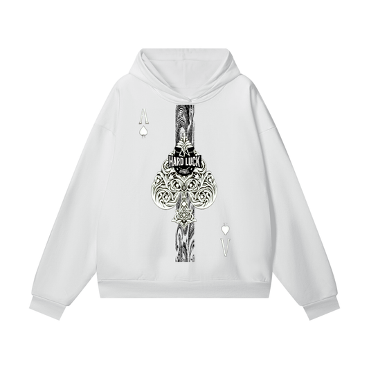 Noir Refined Uptown Ace  Heavyweight Hidden Pocket Fleece Hoodie