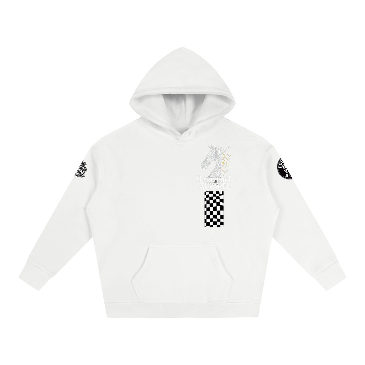 The Last Move Oversize Fleeced Hoodie
