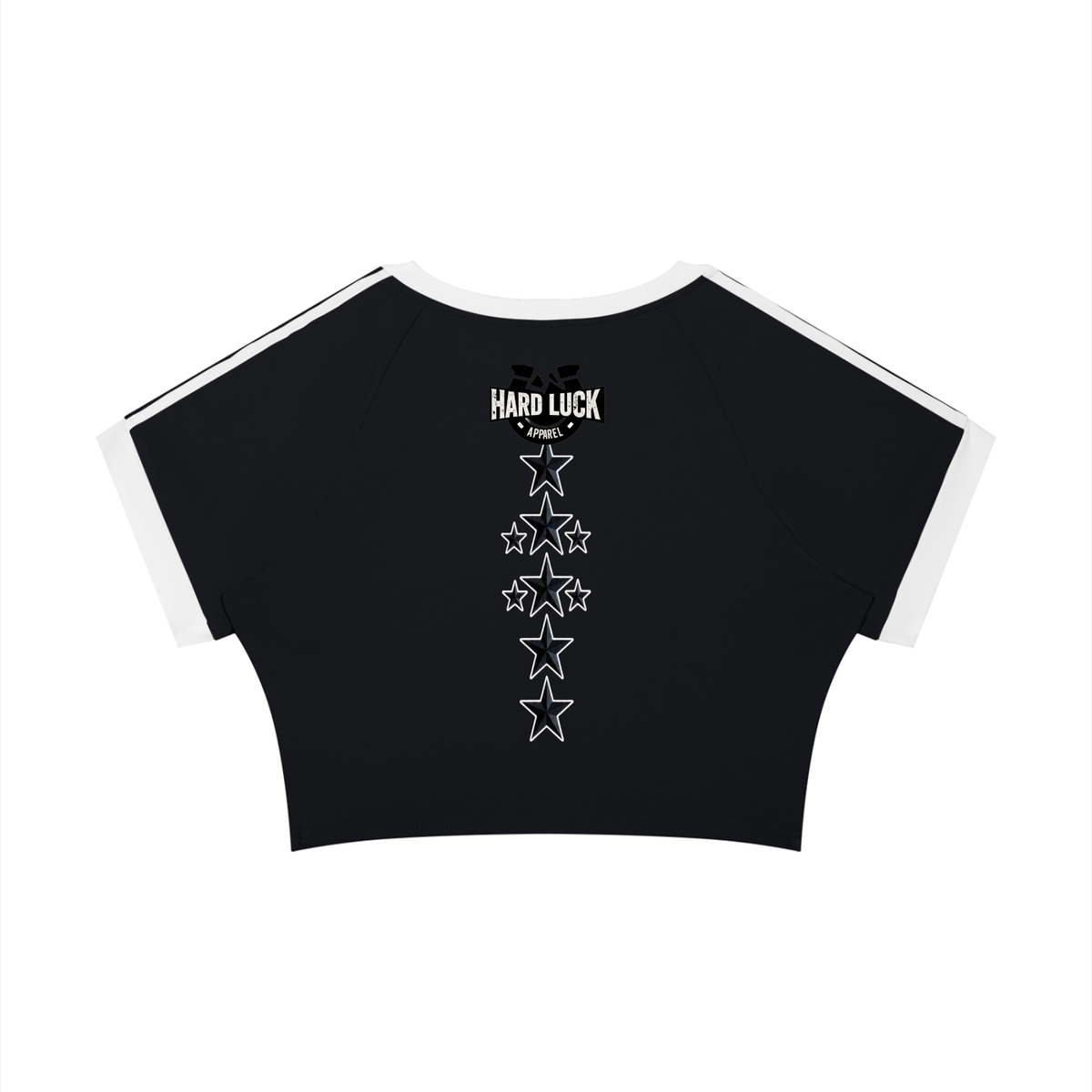 Comedy & Tragedy Women’s Raglan Crop T-Shirt