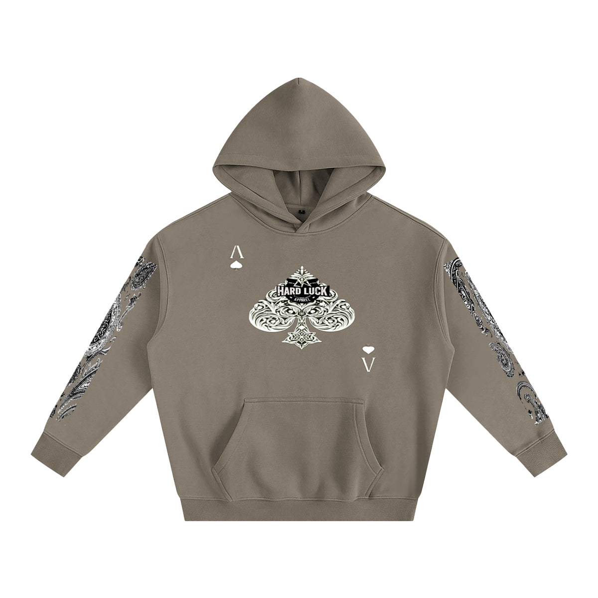 Hard Luck Apparel – Uptown Ace  Fleeced Hoodie