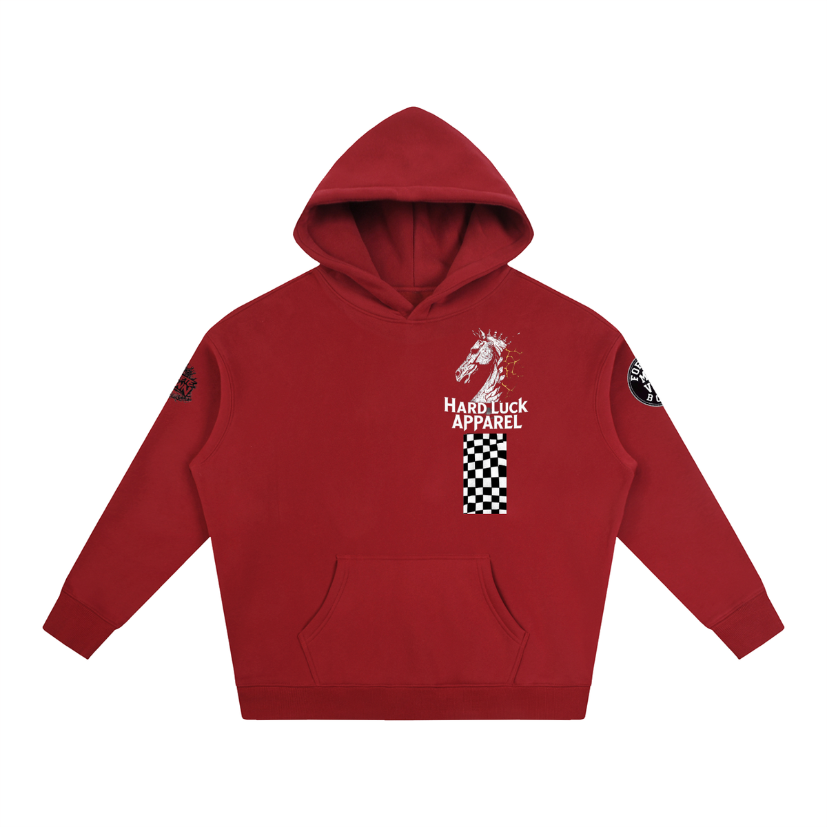 The Last Move Oversize Fleeced Hoodie